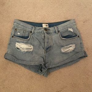 Amuse Society Denim Shorts